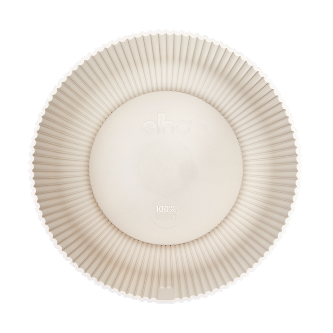 vibes fold bowl 25cm linen white